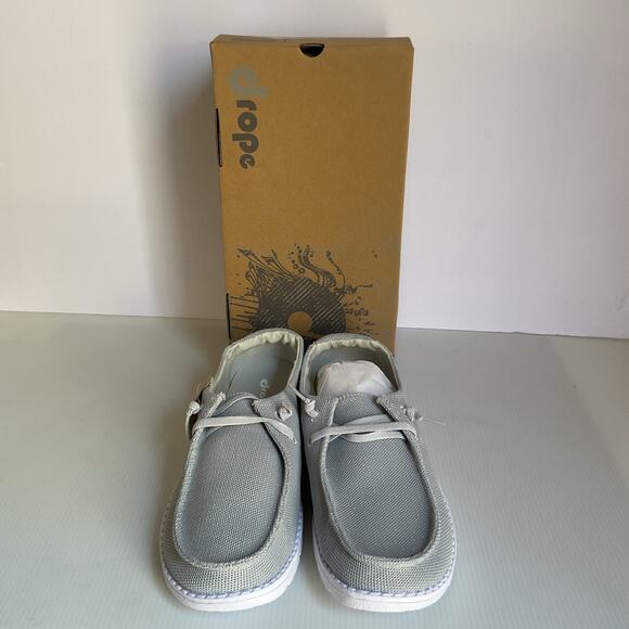 Drope Kate Shoes Ice Grey Size 9M Men’s Lightweight Comfort Casual Loafers - Picture 6 of 11